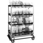 Metro MXIV2 MetroMax i I.V. 4-Basket Solution Cart with Top Shelf - 24 Metro MXIV2 MetroMax i I.V. 4-Basket Solution Cart with Top Shelf - 24