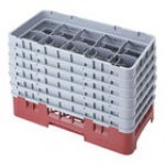 Cambro 10HS1114416 Cranberry Camrack Customizable 10 Compartment 11 3/4 Cambro 10HS1114416 Cranberry Camrack Customizable 10 Compartment 11 3/4