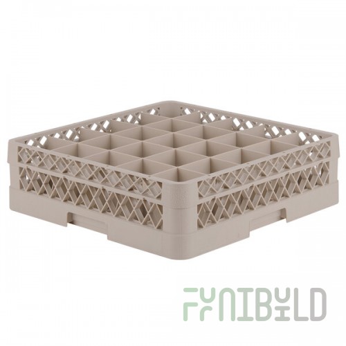 Vollrath TR6B Traex® Full-Size Beige 25-Compartment 4 13/16