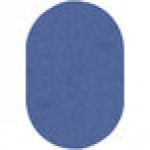 Joy Carpets Kid Essentials Just Kidding 6' x 9' Cobalt Blue Oval Area Rug Joy Carpets Kid Essentials Just Kidding 6' x 9' Cobalt Blue Oval Area Rug