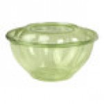 Eco-Products Veridian 32 oz. Compostable Green PLA Plastic Salad Bowl with Lid - 150/Case Eco-Products Veridian 32 oz. Compostable Green PLA Plastic Salad Bowl with Lid - 150/Case