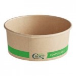 Choice 16-32 oz. Round PET Take-Out Lid - 300/Case