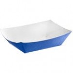 #200 2 lb. Natural Eco-Kraft Customizable Paper Food Tray - 1,000/Case #200 2 lb. Natural Eco-Kraft Customizable Paper Food Tray - 1,000/Case