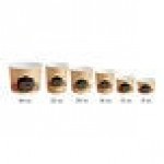 Choice 12 oz. Medley Double Poly-Coated Paper Soup / Hot Food Cup - 50/Pack