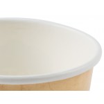 Choice 12 oz. Medley Double Poly-Coated Paper Soup / Hot Food Cup - 50/Pack