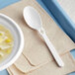 WeGo White Polypropylene Spoon Dispenser Refill - 1,000/Case WeGo White Polypropylene Spoon Dispenser Refill - 1,000/Case