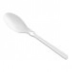 WeGo White Polypropylene Spoon Dispenser Refill - 1,000/Case WeGo White Polypropylene Spoon Dispenser Refill - 1,000/Case