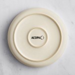 Acopa Pangea 22 oz. Fog White Matte Porcelain Pasta Bowl - Sample Acopa Pangea 22 oz. Fog White Matte Porcelain Pasta Bowl - Sample