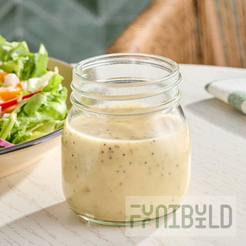 American Metalcraft MJ85 8.5 oz. Condiment Mason Jar