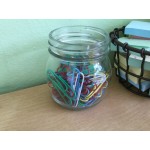 American Metalcraft MJ85 8.5 oz. Condiment Mason Jar