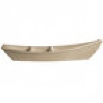 G.E.T. Enterprises BT320S Bugambilia 3.6 Qt. Classic Textured Finish Sand Granite Resin-Coated Aluminum Deep Boat with Dividers G.E.T. Enterprises BT320S Bugambilia 3.6 Qt. Classic Textured Finish Sand Granite Resin-Coated Aluminum Deep Boat with Dividers