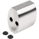 American Metalcraft SPDX11 4 oz. Stainless Steel Embracing Salt and Pepper Shaker Set - 12/Case American Metalcraft SPDX11 4 oz. Stainless Steel Embracing Salt and Pepper Shaker Set - 12/Case