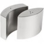 American Metalcraft SPDX11 4 oz. Stainless Steel Embracing Salt and Pepper Shaker Set - 12/Case American Metalcraft SPDX11 4 oz. Stainless Steel Embracing Salt and Pepper Shaker Set - 12/Case