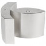 American Metalcraft SPDX11 4 oz. Stainless Steel Embracing Salt and Pepper Shaker Set - 12/Case American Metalcraft SPDX11 4 oz. Stainless Steel Embracing Salt and Pepper Shaker Set - 12/Case