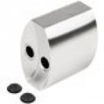 American Metalcraft SPDX11 4 oz. Stainless Steel Embracing Salt and Pepper Shaker Set - 12/Case American Metalcraft SPDX11 4 oz. Stainless Steel Embracing Salt and Pepper Shaker Set - 12/Case