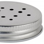 Acopa Mini Mason Jar Salt and Pepper Shaker Lid - 12/Case
