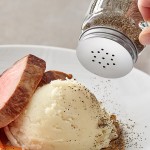 Acopa Mini Mason Jar Salt and Pepper Shaker Lid - 12/Case