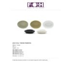 Front of the House Tides 6 oz. Semi-Matte Mussel Oval Porcelain Ramekin - 6/Case Front of the House Tides 6 oz. Semi-Matte Mussel Oval Porcelain Ramekin - 6/Case