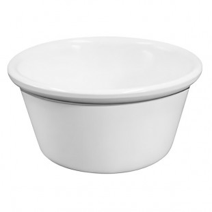Elite Global Solutions 3 oz. White Melamine Ramekin - 12/Pack