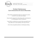 H. Risch, Inc. TABLEMATOCT17X11GREEN 17