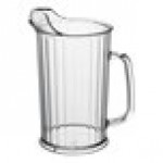 Cambro P60CW135 Camwear® 60 oz. Clear Customizable Plastic Pitcher