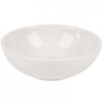 CAC REC-81 1.5 Qt. Ivory (American White) Rolled Edge China Pasta Bowl - 12/Case