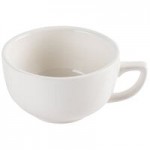 CAC REC-81 1.5 Qt. Ivory (American White) Rolled Edge China Pasta Bowl - 12/Case