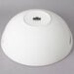 10 Strawberry Street WTR-16HNDBWL Whittier 3 Qt. White Round Porcelain Handled Bowl - 4/Case