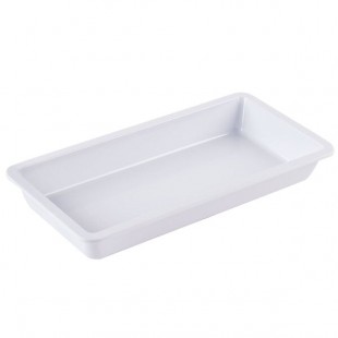 G.E.T. ML-121-W Milano White 16 oz. Entree Dish - 12/Case
