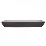 Elite Global Solutions B267098-WS/CH Infinity 3.5 Qt. Square Chocolate / White Speckle Melamine Bowl