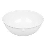 Carlisle 4352802 Dallas Ware 10 oz. White Nappie Bowl - 48/Case Carlisle 4352802 Dallas Ware 10 oz. White Nappie Bowl - 48/Case
