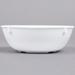 Carlisle 4352802 Dallas Ware 10 oz. White Nappie Bowl - 48/Case Carlisle 4352802 Dallas Ware 10 oz. White Nappie Bowl - 48/Case