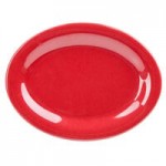 GET B-786-RSP Red Sensation 12 oz. Red Slanted Melamine Bowl - 12/Case
