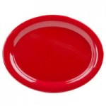 GET B-786-RSP Red Sensation 12 oz. Red Slanted Melamine Bowl - 12/Case