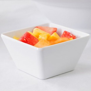 American Metalcraft MELSQ53 Endurance 23 oz. Square Melamine Serving Bowl - 4/Case American Metalcraft MELSQ53 Endurance 23 oz. Square Melamine Serving Bowl - 4/Case