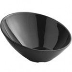 Acopa 20 oz. White Slanted Melamine Bowl