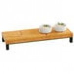 Cal-Mil 22066-3-99 Madera Rustic Pine Rectangle Wood Riser - 20
