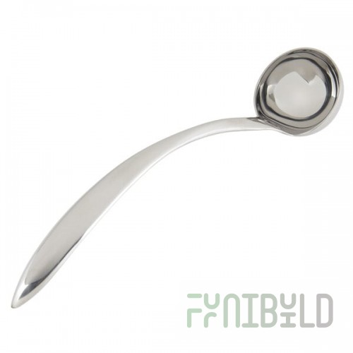 Bon Chef 9462 1 oz. Stainless Steel Serving Ladle with Hollow Cool Handle
