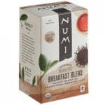 Numi Organic Breakfast Blend Tea Bags - 100/Case