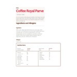 Klein's Real Kosher Vegan Coffee Royal Ice Cream 3 Gallon