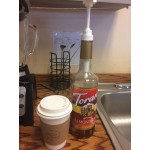Torani Almond Roca Flavoring Syrup 750 mL Glass Bottle