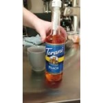 Torani Sugar-Free Peach Flavoring / Fruit Syrup 750 mL Glass Bottle Torani Sugar-Free Peach Flavoring / Fruit Syrup 750 mL Glass Bottle