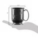 Cambro MDSM8110 Shoreline Collection Black 8 oz. Insulated Mug - 48/Case Cambro MDSM8110 Shoreline Collection Black 8 oz. Insulated Mug - 48/Case