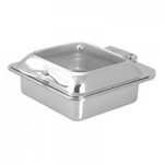 Spring USA Reflection 6 Qt. Round Stainless Steel Induction Rose Gold Chafer 2172-5-37 Spring USA Reflection 6 Qt. Round Stainless Steel Induction Rose Gold Chafer 2172-5-37