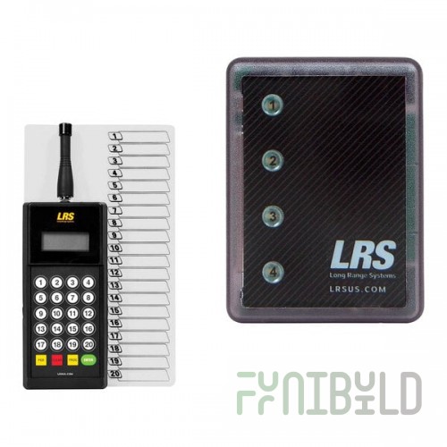 LRS Staff Paging System 5 Pager Kit with Staff Transmitter