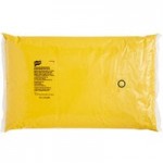 ServSense 1.5 Gallon Plastic Ketchup and Mustard Pouch Dispensers Set with 16 mm Fitments