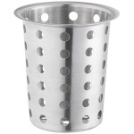 ServSense Stainless Steel Hotel Pan Organizer Set with (2) 1/6 Size Pans and (2) Flatware Cylinders ServSense Stainless Steel Hotel Pan Organizer Set with (2) 1/6 Size Pans and (2) Flatware Cylinders