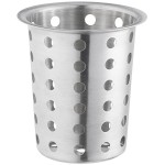 ServSense Stainless Steel Hotel Pan Organizer Set with (2) 1/6 Size Pans and (2) Flatware Cylinders ServSense Stainless Steel Hotel Pan Organizer Set with (2) 1/6 Size Pans and (2) Flatware Cylinders