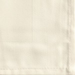 Oxford Ivory 100% Spun Polyester Satin Band Cloth Napkins, 20 Oxford Ivory 100% Spun Polyester Satin Band Cloth Napkins, 20