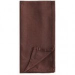 Oxford Ivory 100% Spun Polyester Satin Band Cloth Napkins, 20 Oxford Ivory 100% Spun Polyester Satin Band Cloth Napkins, 20